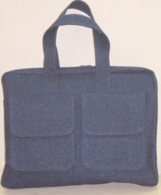 Blue Laptop Bag